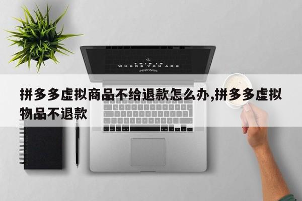 拼多多虚拟商品不给退款怎么办,拼多多虚拟物品不退款
